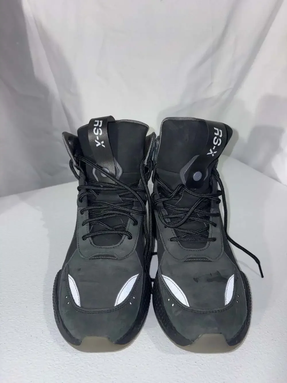Puma RS-X Mid Militia 'Black Asphalt' High-Top Sneakers 380414-01